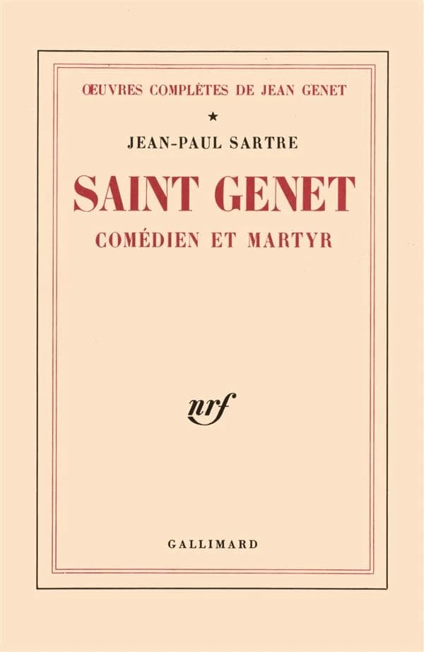Saint-Genet : comédien et martyr