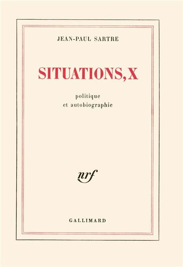 Situations. VIII, Autour de 68