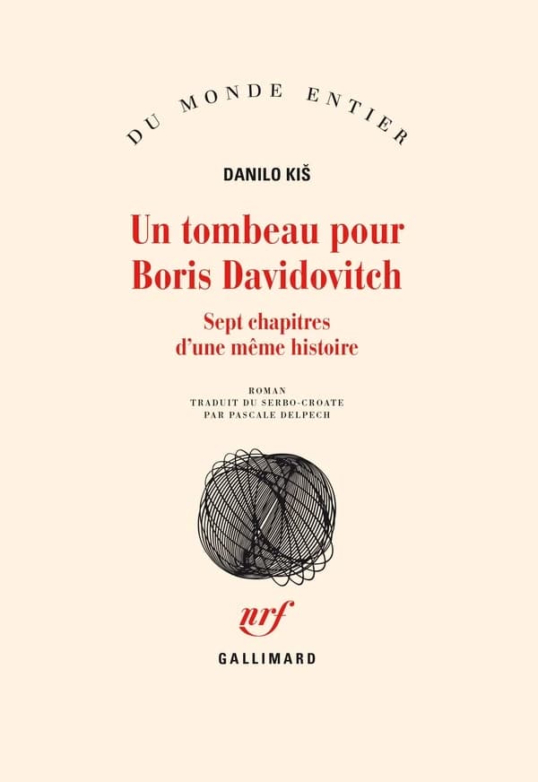Un Tombeau pour Boris Davidovitch : Sept chapitres d'une même histoire : Roman