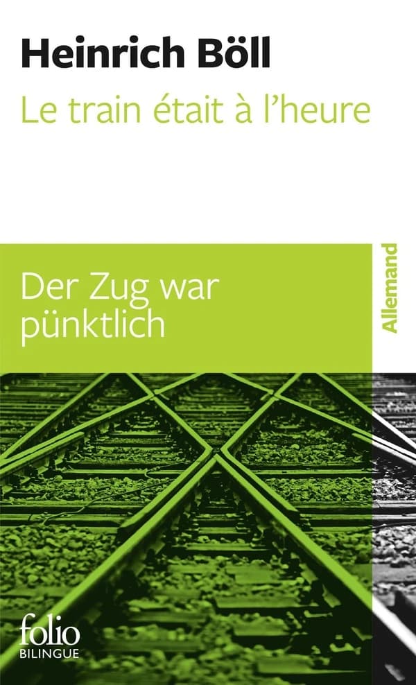 Der Zug war pünktlich