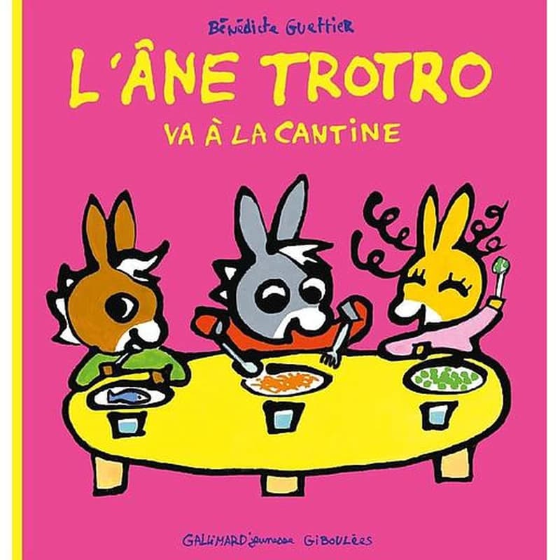 L'âne Trotro va à la cantine