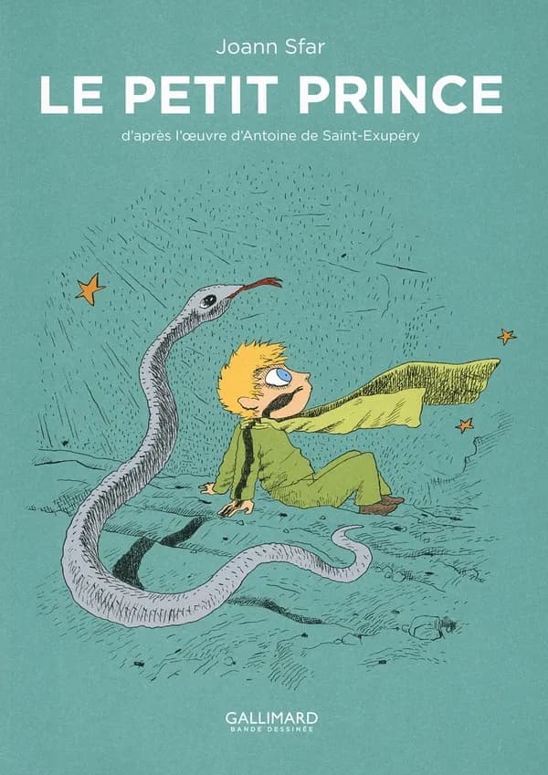 Le petit prince (Éd. spéciale 10 ans du catalogue Gallimard bande dessinée) Joann Sfar ; d'après l'oeuvre d'Antoine de Saint-Exupéry