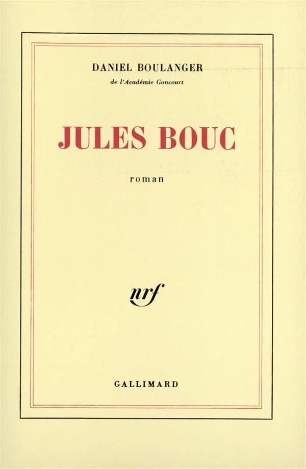 Jules Bouc : roman