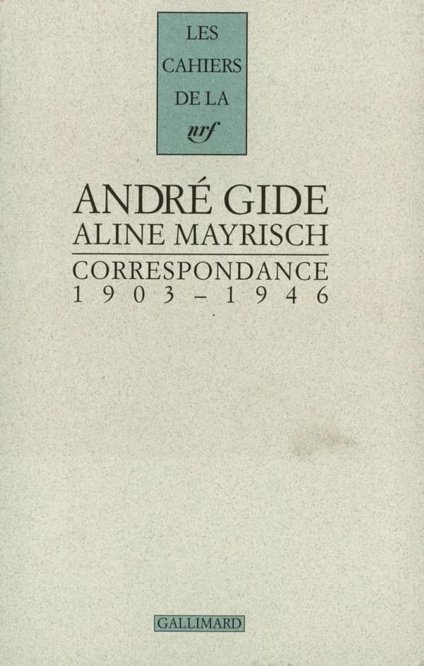 Correspondance : 1903-1946