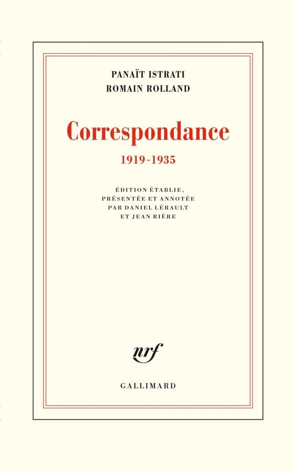 Correspondance : 1919-1935