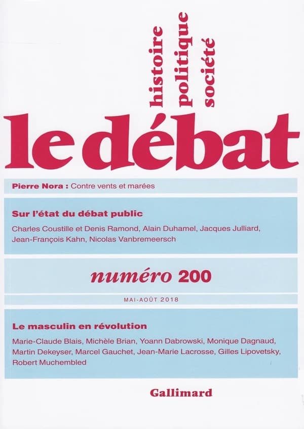 Revue Le Débat n.200 : Mai-août 2018
