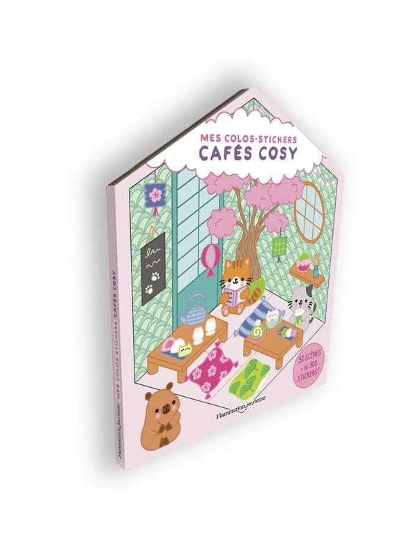 Mes colos-stickers : Cafés cosy