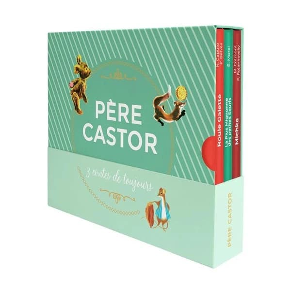 Père Castor, 3 contes de toujours : (Michka, Roule Galette, La plus mignonne des petites souris)