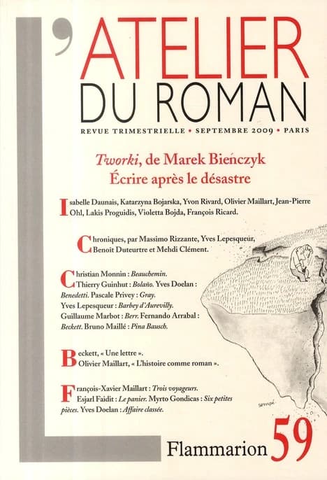 REVUE L'ATELIER DU ROMAN n.59