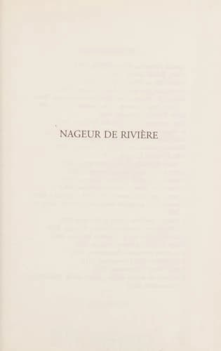 Nageur de rivière