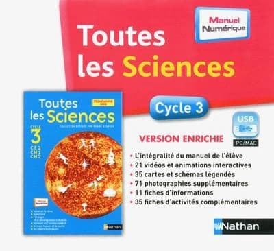 Toutes les sciences : cycle 3, CE2, CM1, CM2 : programmes 2008