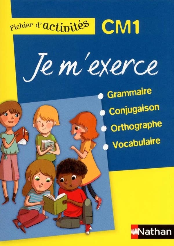 JE M'EXERCE : CM 1 ; fichier d'activités