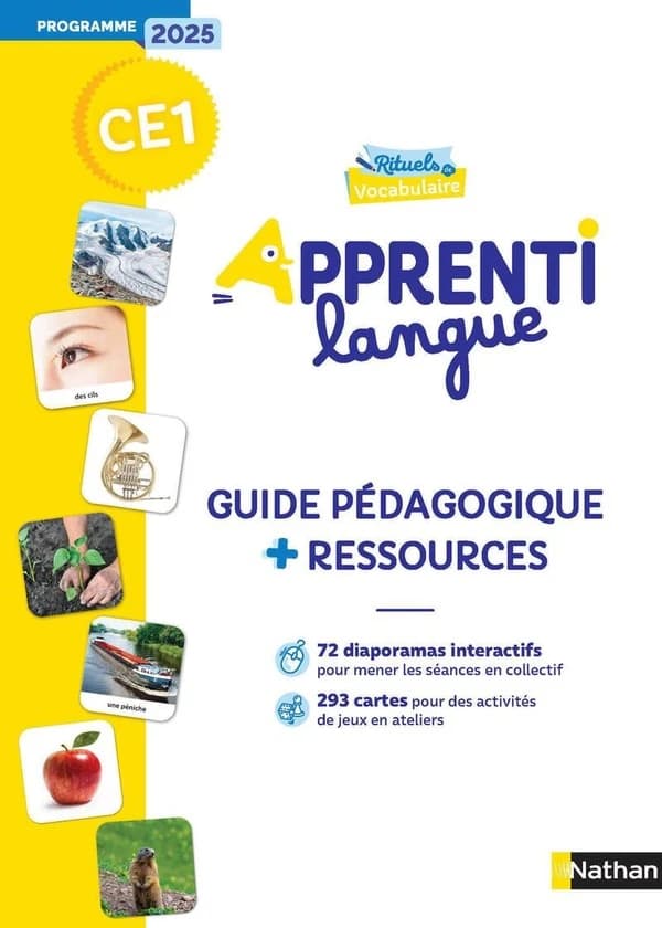 Français CE1 rituels de vocabulaire : guide pédagogique + ressources