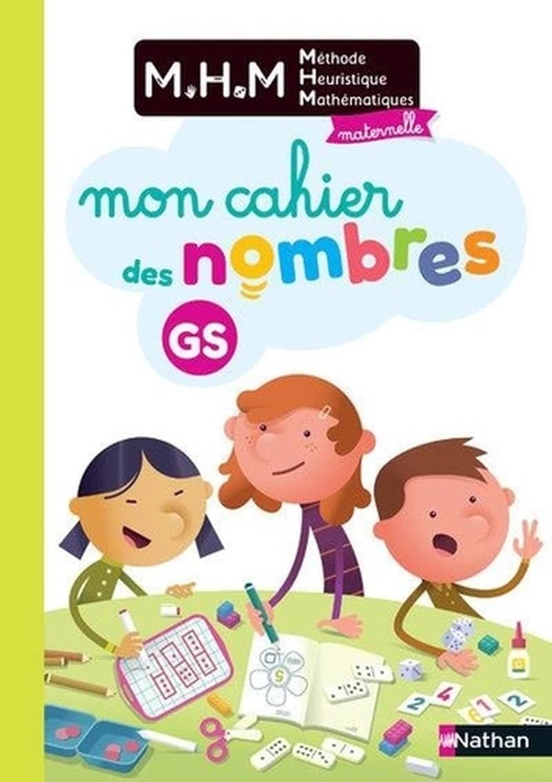 Méthode heuristique de mathématiques ; mon journal des nombres ; grande section (édition 2020)