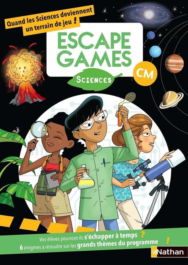 Escape games : sciences ; CM (édition 2020)