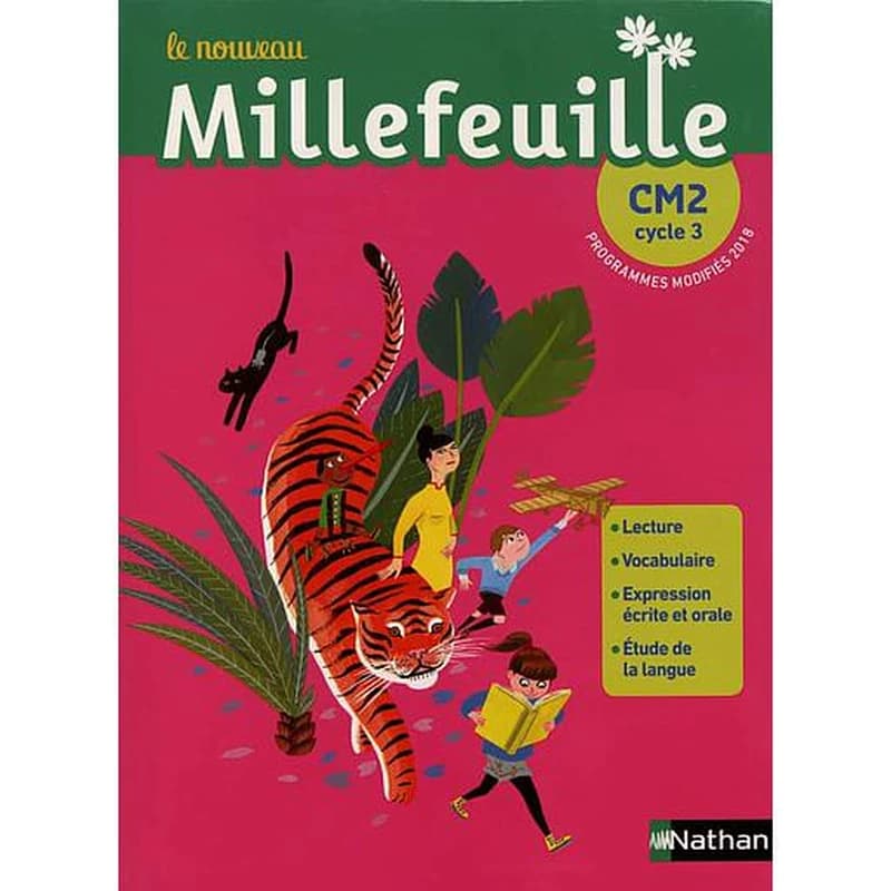 Le nouveau millefeuille : CM2, cycle 3 : programmes modifiés 2018