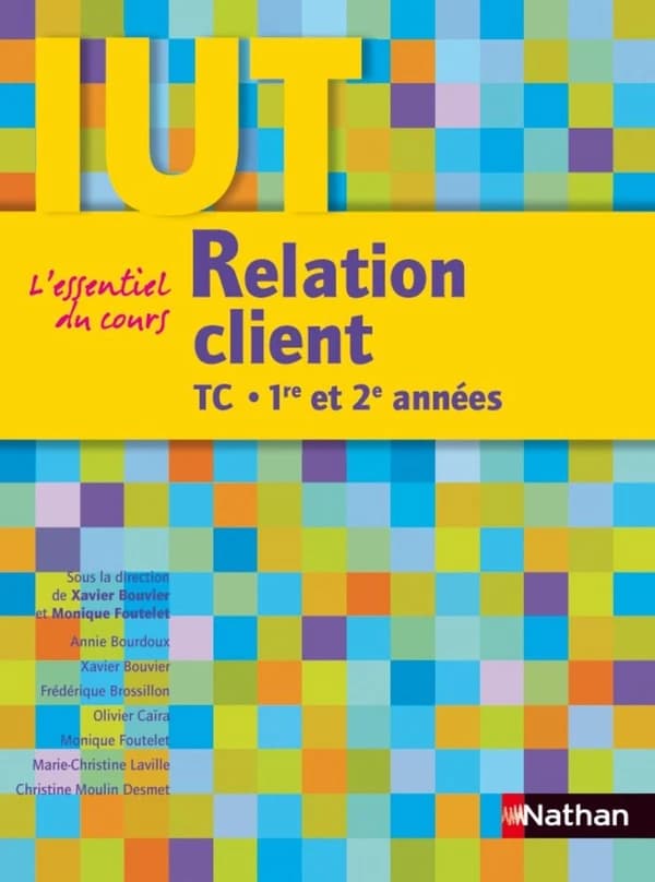 Relation client : TC, 1re et 2e années