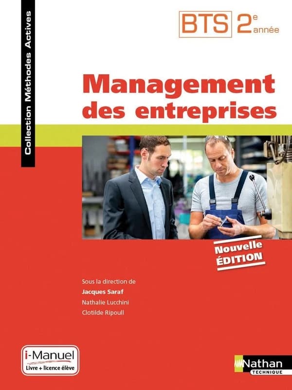 Management des entreprises ; BTS 2ème année ; livre et licence de l'élève (édition 2017)