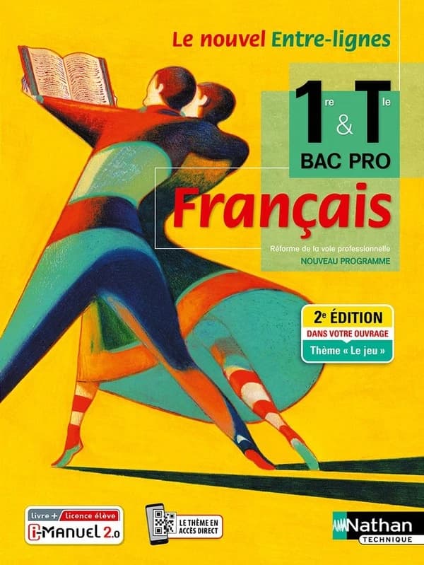 Le nouvel Entre-lignes : français ; 1ère