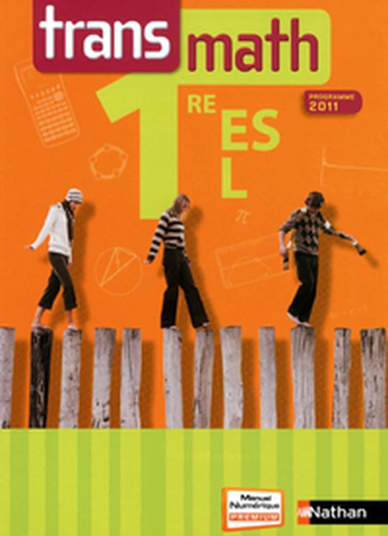 Transmath, 1re ES-L : programme 2011