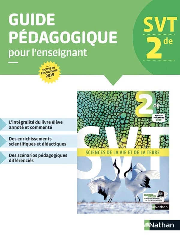 Sciences de la vie et de la terre 2de