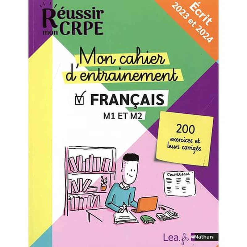 Mon cahier d'entraînement français : M1 et M2