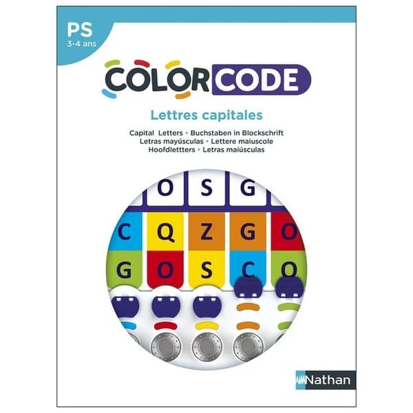 Colorcode : lettres capitales ; PS