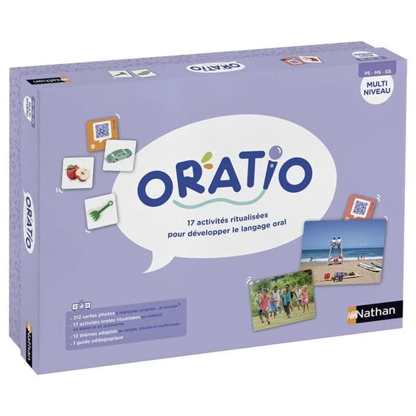 Oratio : 17 activités ritualisées pour développer le langage oral ; PS, MS, GS