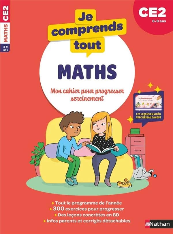 Je comprends tout : Mathématiques ; CE2 (édition 2024)