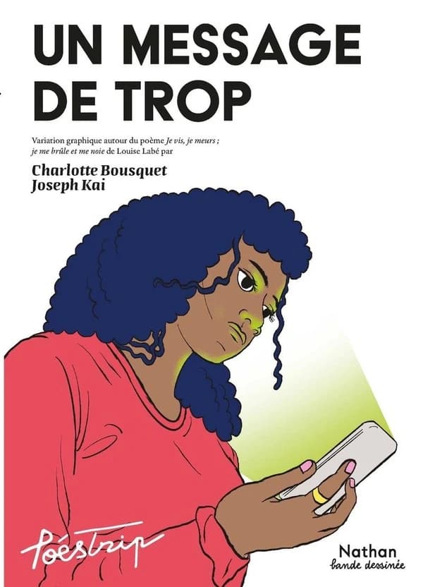 Un message de trop : Variation graphique autour du poème Je vis, je meurs ; je me brûle et me noie de Louise Labé