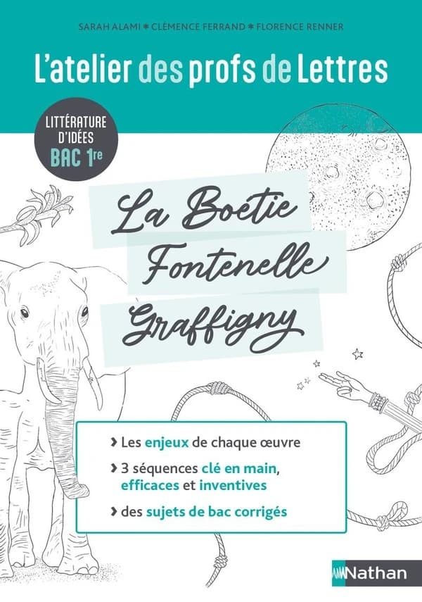 L'atelier des profs de lettres : La Boétie, Fontenelle, Graffigny ; Littérature d'idées, Bac 1re