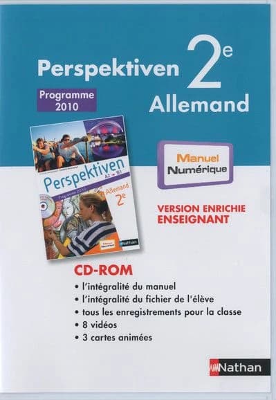 Perspektiven : allemand 2e : A2-B1 (Programme 2010) direction pédagogique, Claudine Decocqman,... ; Séverine Le Bourg,... Ursula Reynis,...