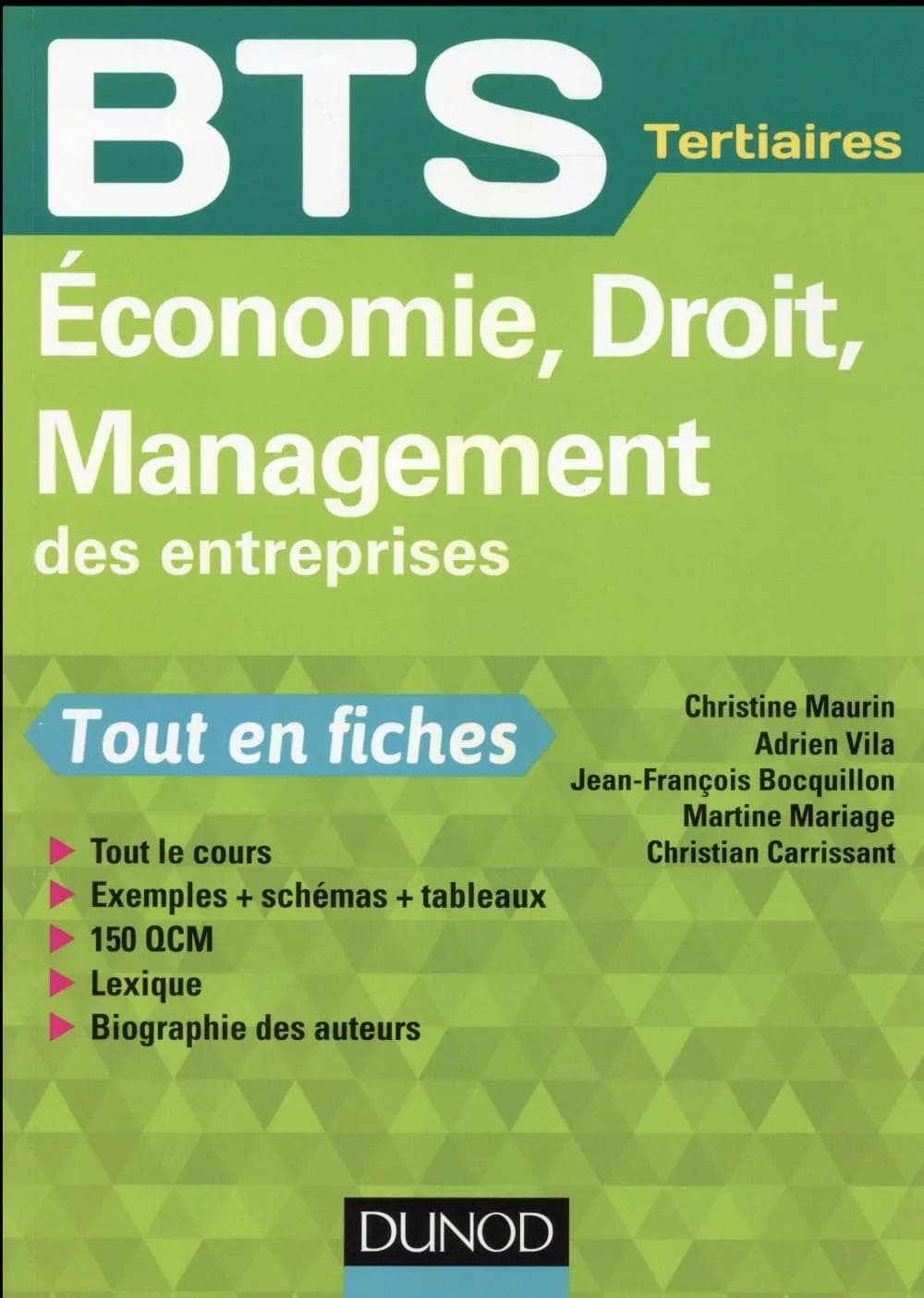 économie, droit, management des entreprises ; BTS