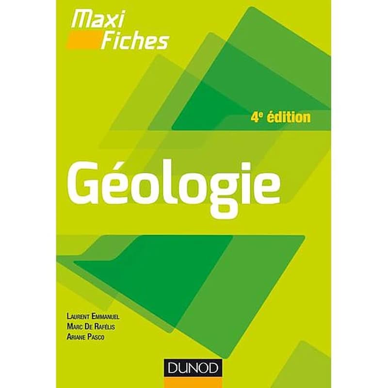 CAMPUS MAXI FICHES - GEOLOGIE - 4E ED.