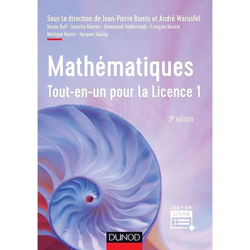 Mathématiques Tout-en-un pour la Licence 1 : 3e éd