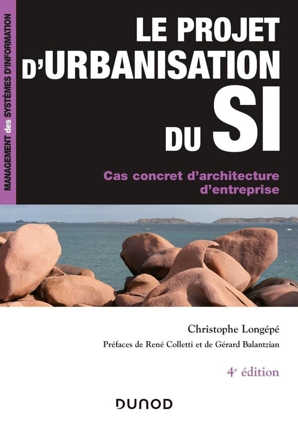 Le projet d'urbanisation du SI : cas concret d'architecture d'entreprise (4e éd.) Christophe Longépé,... ; préfaces de René Colletti et Gérard Balantzian