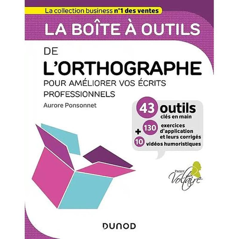 CAMPUS - LA BOITE A OUTILS DE L'OTHOGRAPHE POUR AMELIORER VOS ECRITS PROFESSIONNELS
