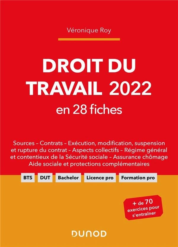 Droit du travail, 2022 : en 28 fiches
