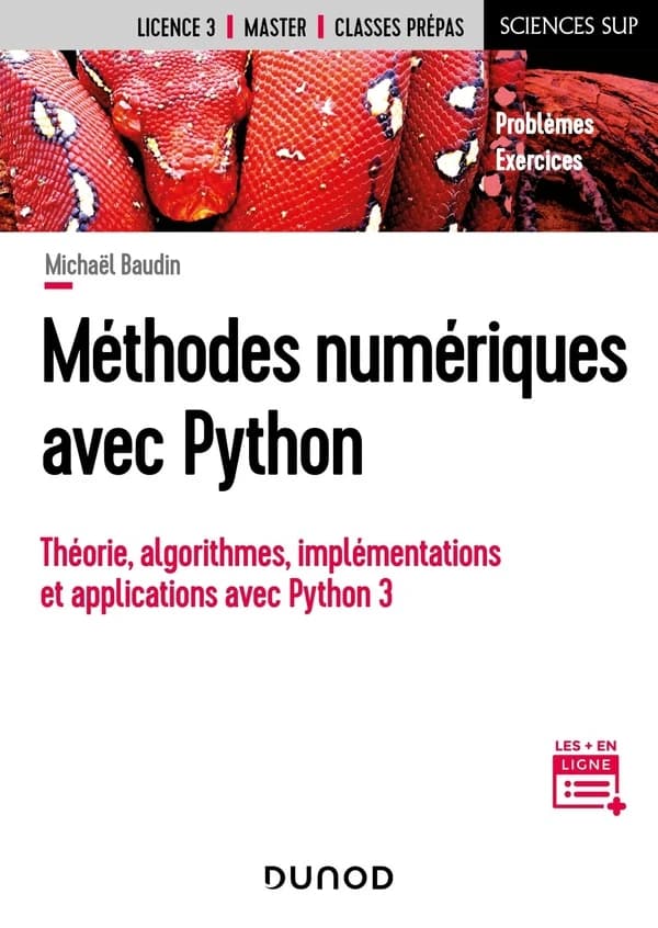 Méthodes numériques avec Python : théorie, algorithmes, implémentation et applications avec Python 3