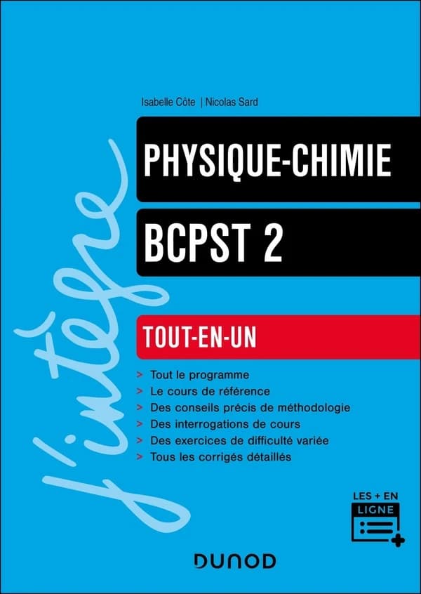 Physique-chimie BCPST 2 : tout-en-un