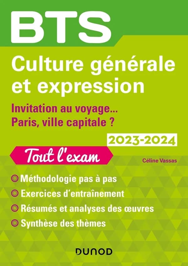 BTS : culture générale et expression ; invitation au voyage...