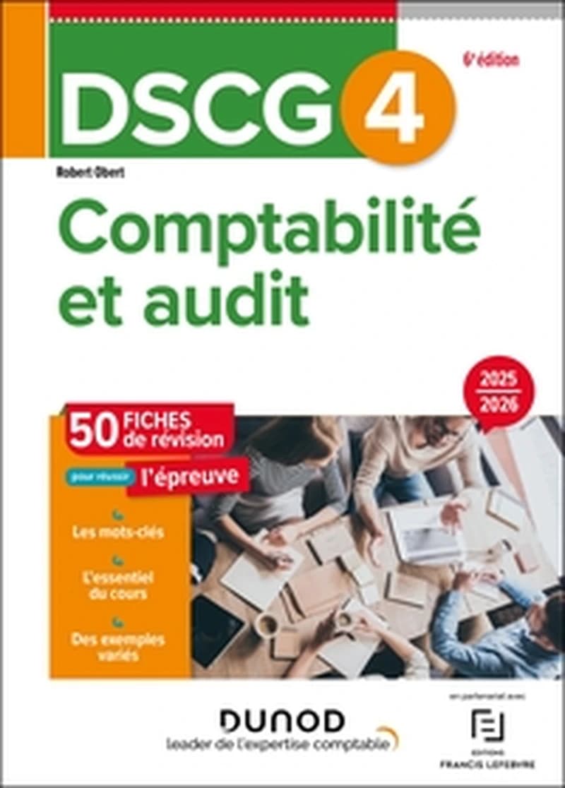 CAMPUS DSCG 4 - COMPTABILITE ET AUDIT - FICHES 2025-2026