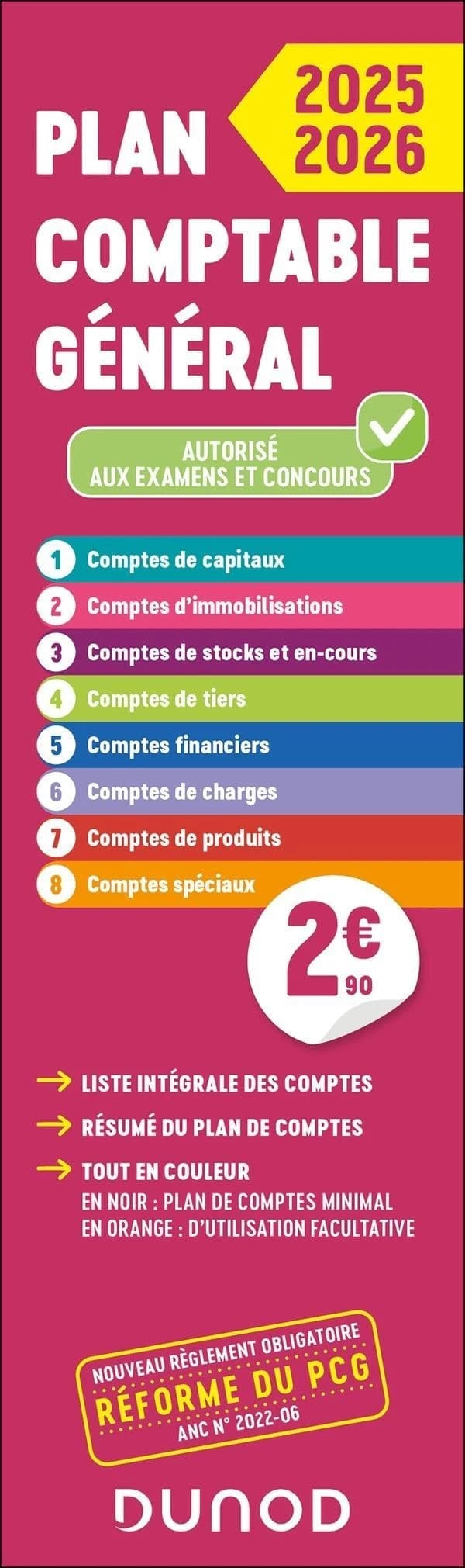 Plan comptable général : Pack édition augmentée : PCG + docs de synthèse (édition 2025