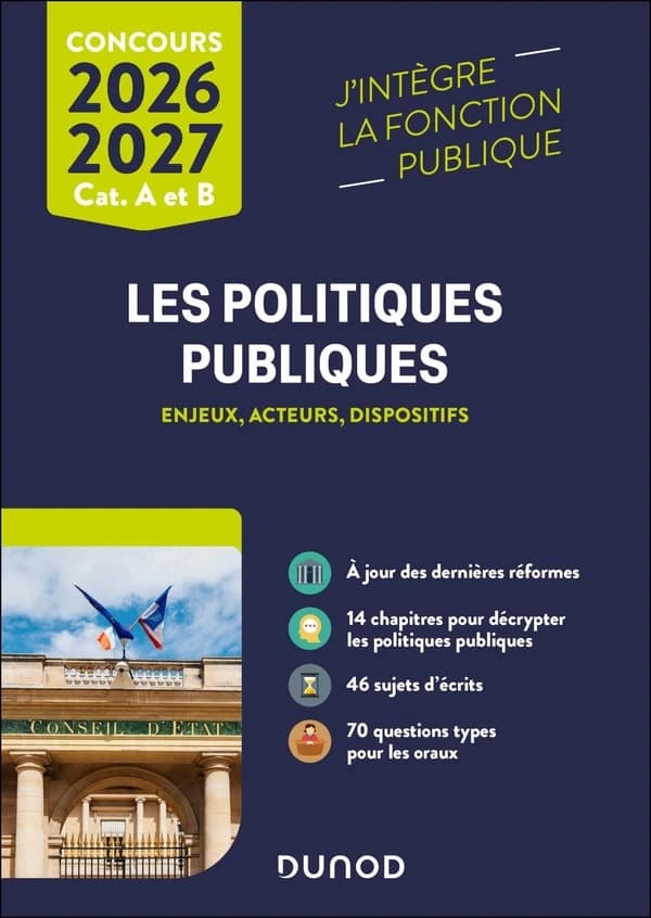 Les politiques publiques : enjeux, acteurs, dispositifs (7e édition)