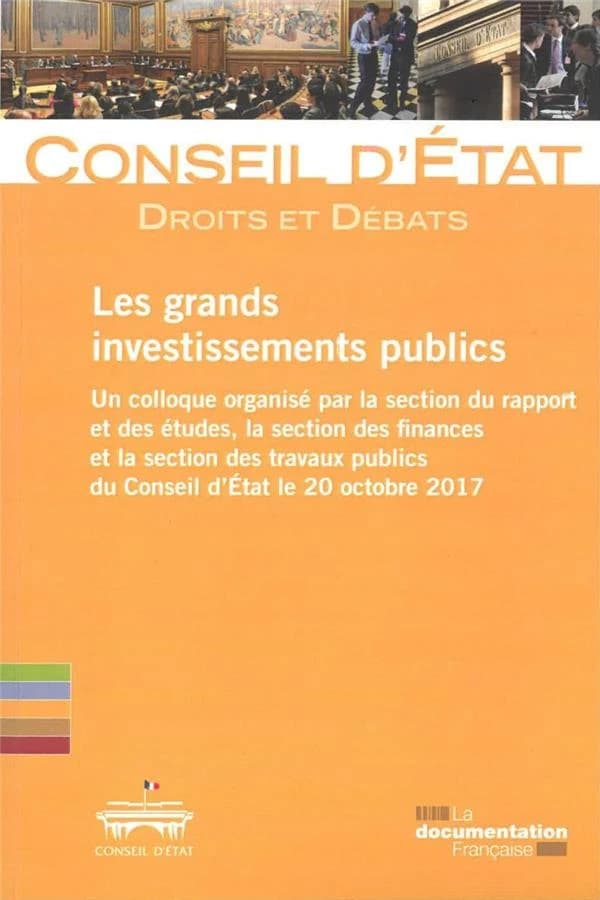 Les grands investissements publics : un colloque