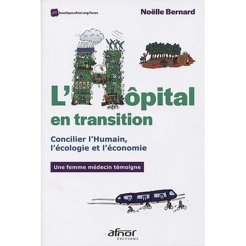 L'hôpital en transition : concilier l'humain, l'écologie et l'économie : une femme médecin témoigne