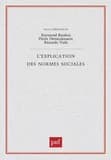 L'explication des normes sociales