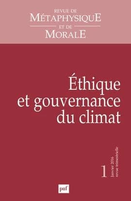 Éthique et gouvernance du climat