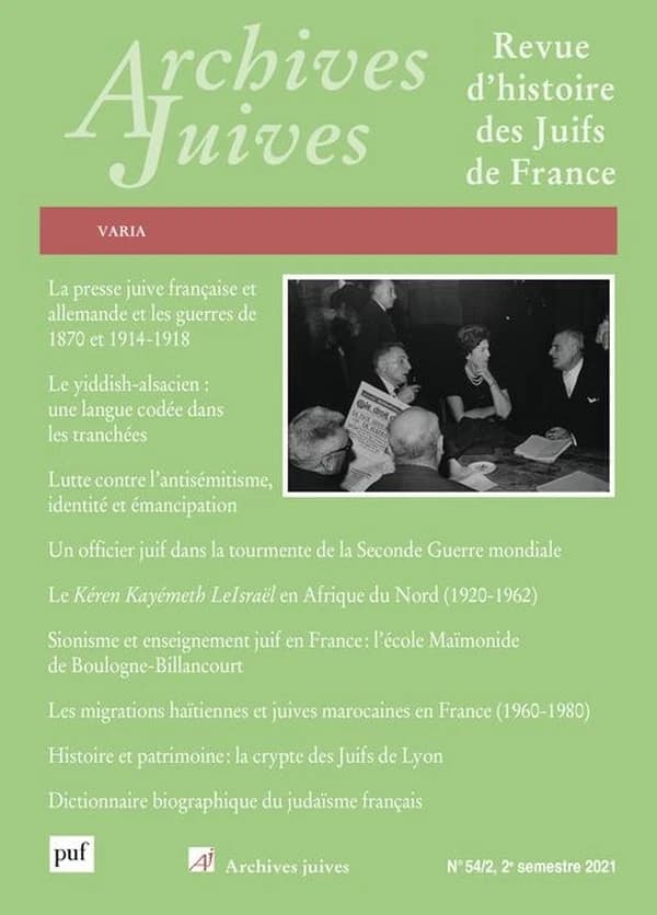 Archives juives n.54 : varia