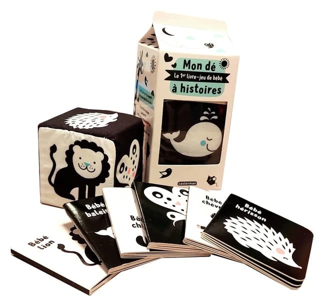 Mon dé à histoires : le 1er livre-jeu de bébé